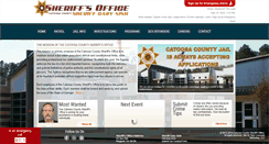 Desktop Screenshot of catoosacountysheriff.com